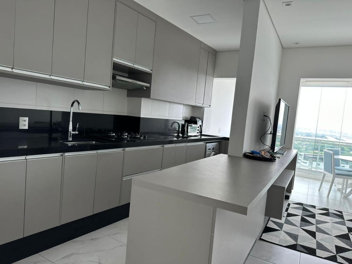 Apartamento Na Faria Lima E Condominio De Luxo Em Pinheiros 圣保罗 外观 照片