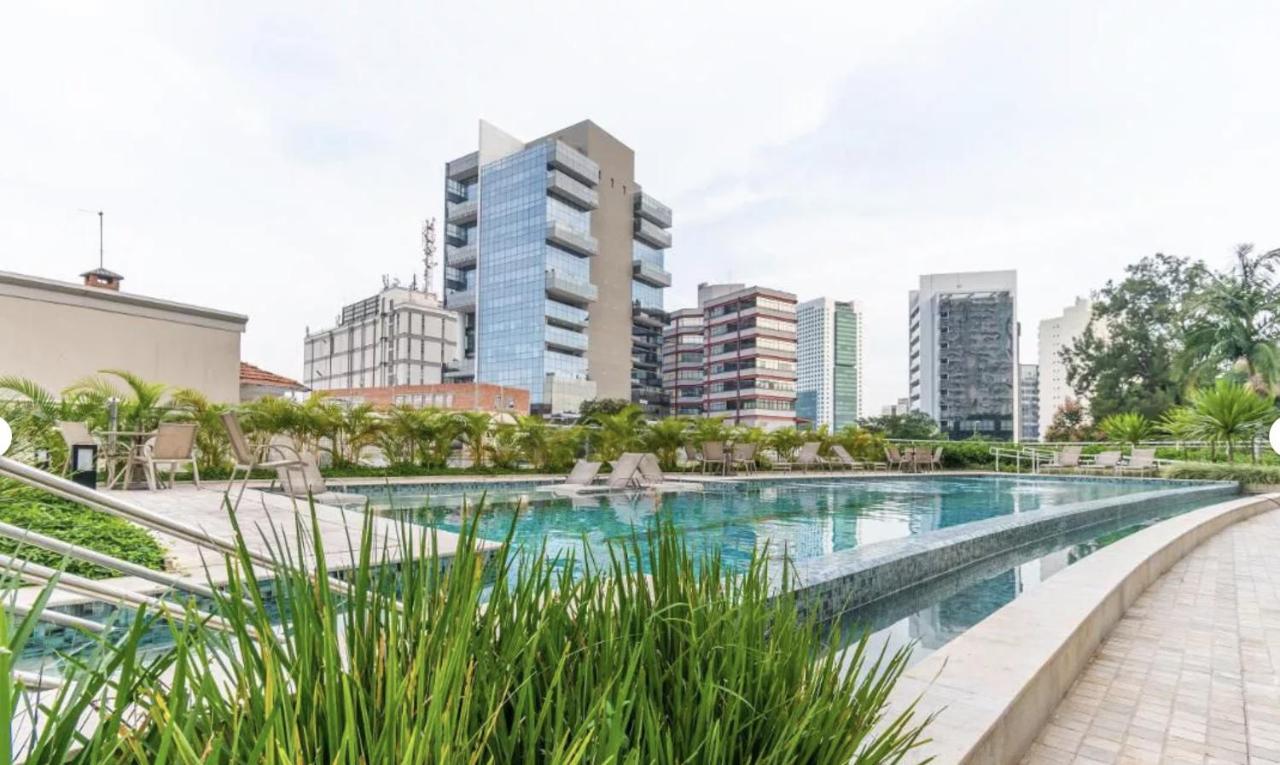 Apartamento Na Faria Lima E Condominio De Luxo Em Pinheiros 圣保罗 外观 照片