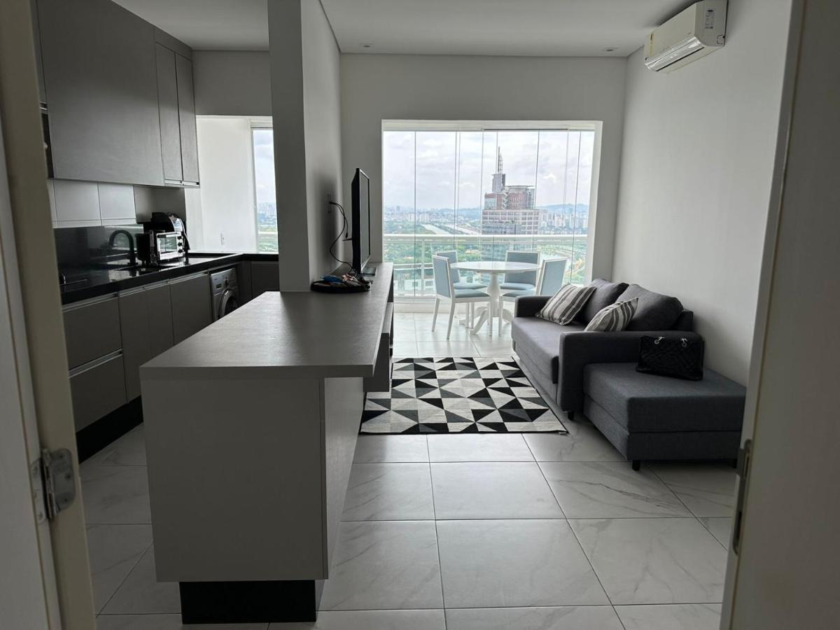 Apartamento Na Faria Lima E Condominio De Luxo Em Pinheiros 圣保罗 外观 照片